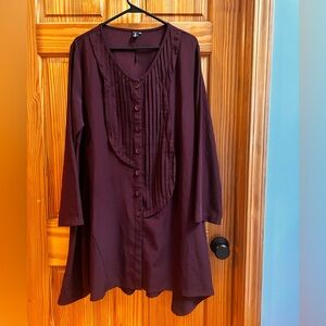Abella Deep Purple/Maroon Tunic